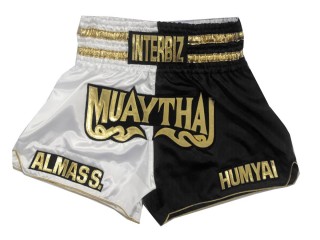 Custom Embroidery Muay thai Shorts : KNSCUST-1160