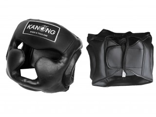 Kanong Boxing Head Guard : Black