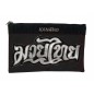 Kanong Fashion Clutch Bag : Black/Red size A4