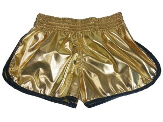 Kanong Women Muay Thai Shorts : KNSWO-401-Gold