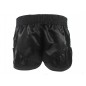 Kanong Retro Muay Thai Shorts : KNSRTO-202-Black