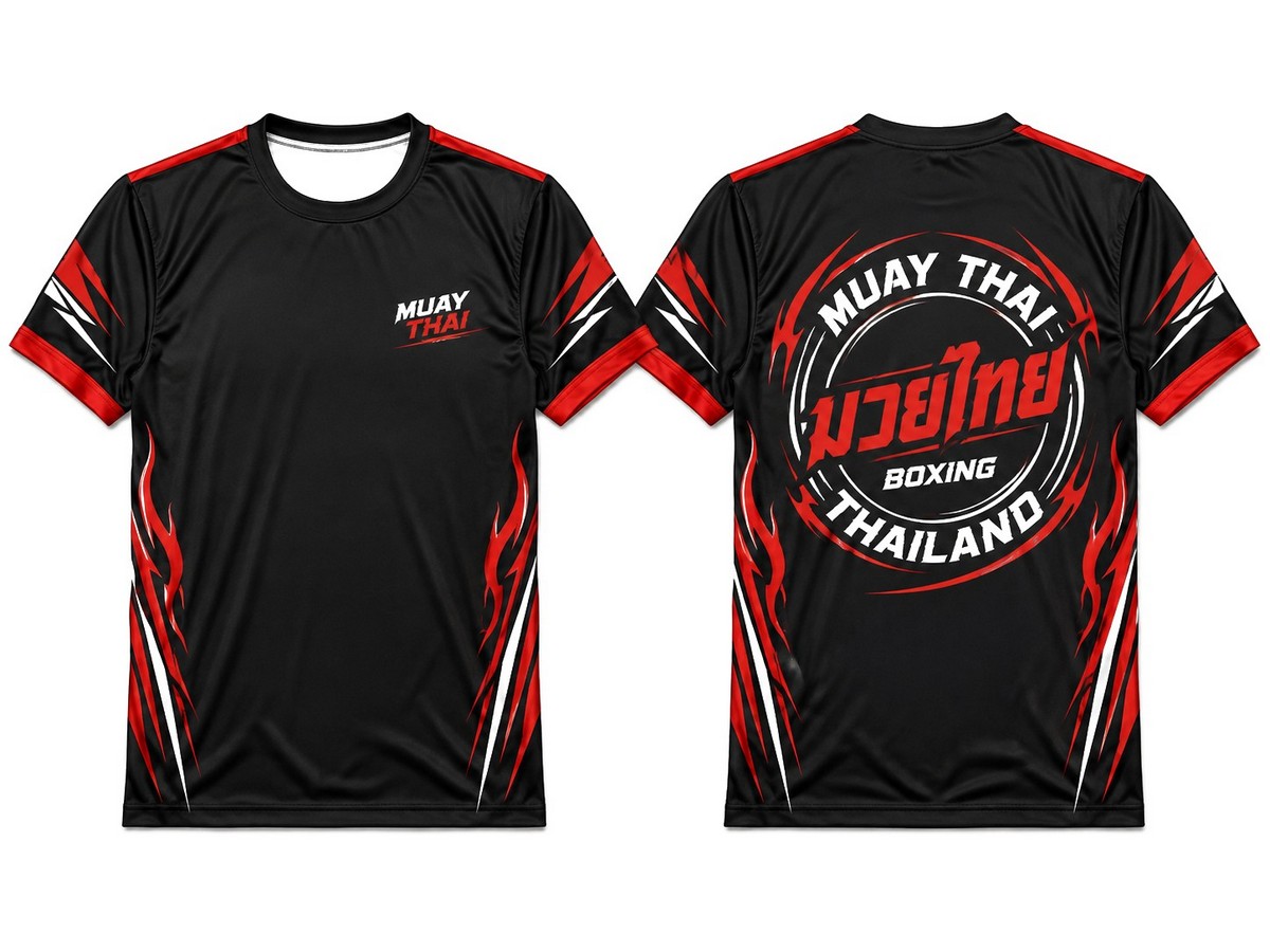 custom muay thai shirt design